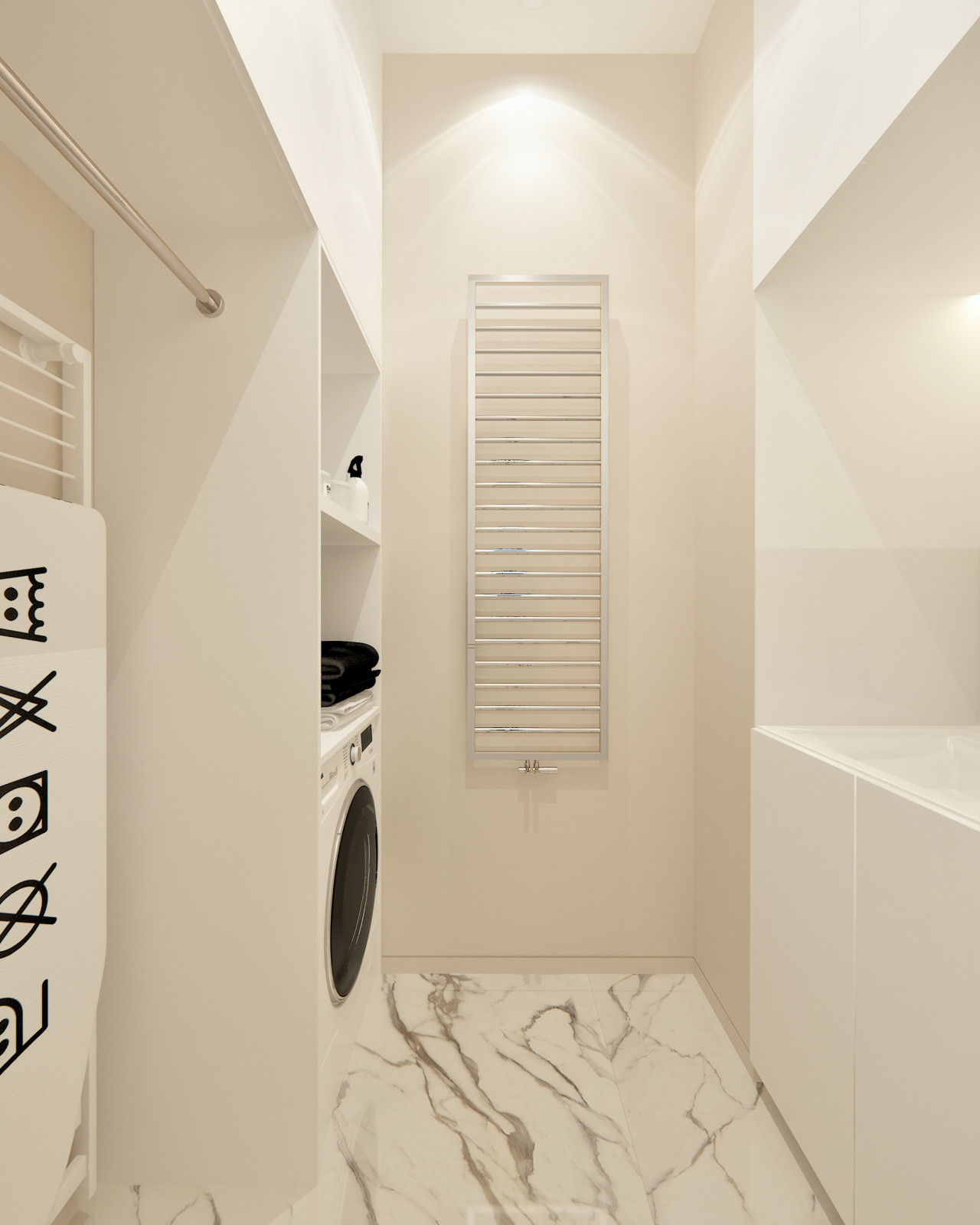 Современный интерьер в смешанном стиле.