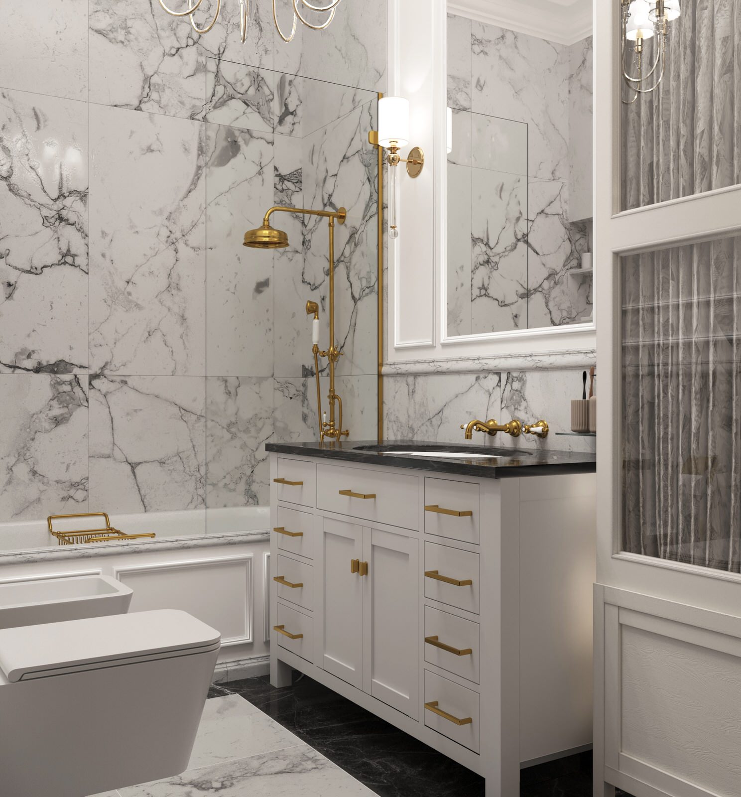 Спальня в классике