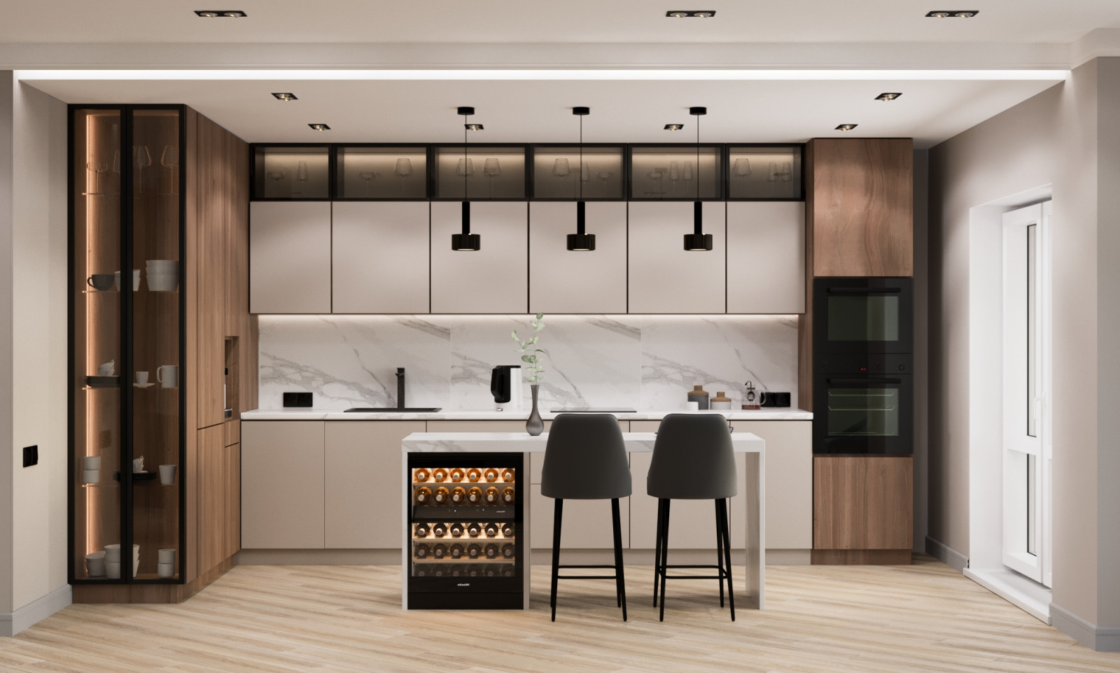 Кухня-гостиная