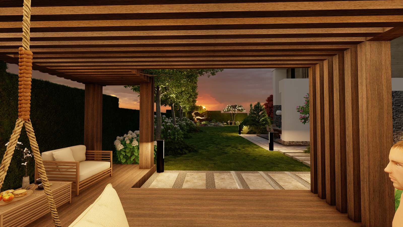 Сад "Многоликий". КП Райт Вилладж