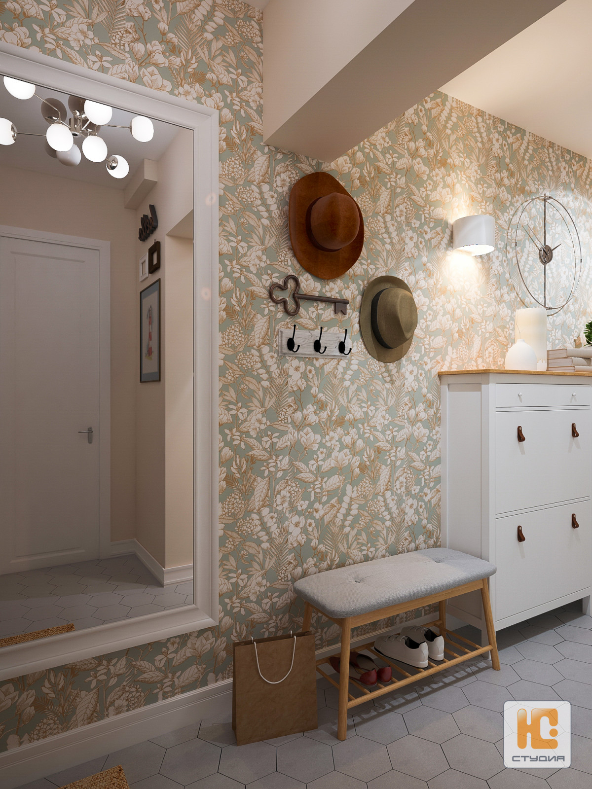 Обложка проекта: Дизайн-проект квартиры в г.Рига