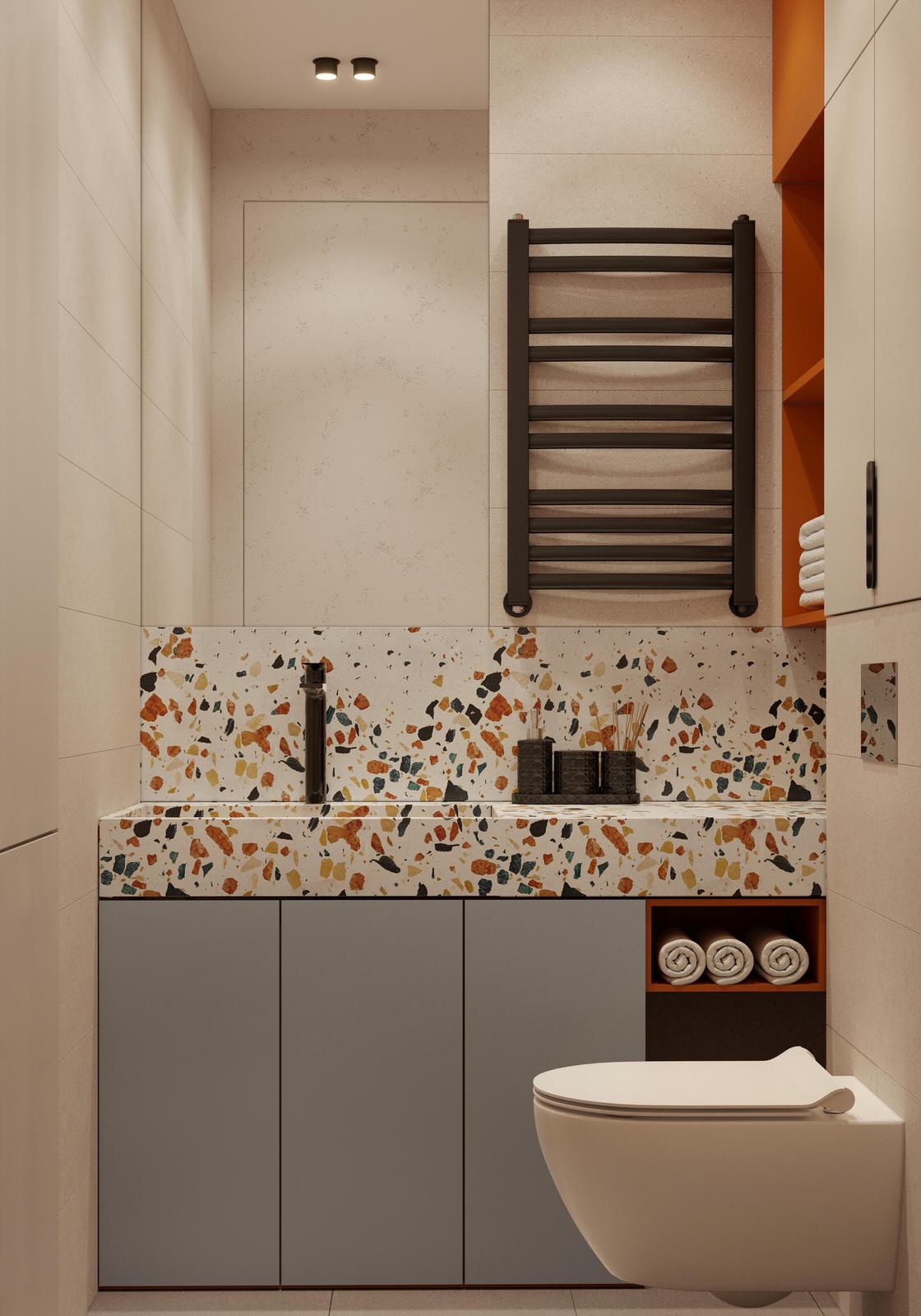 Дизайн интерьера квартиры в скандинавском стиле в ЖК "Московские ворота II"