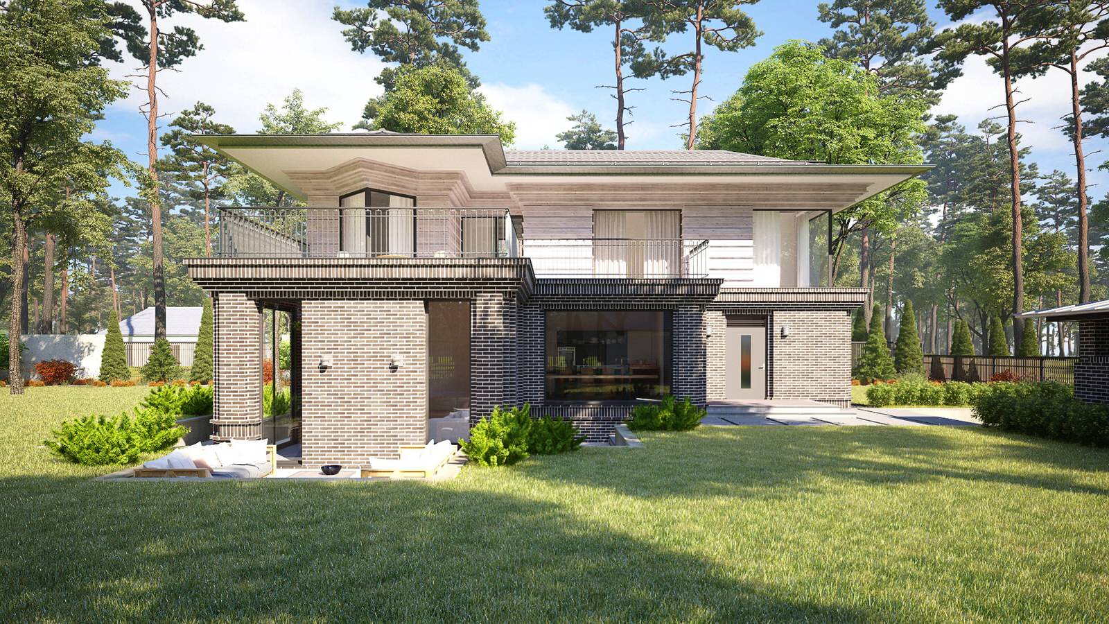 Дом в коттеджном посёлке Краснодара для 4 человек