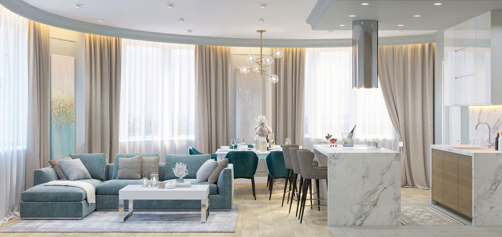 Современная классика в ЖК "Чемпион-парк"