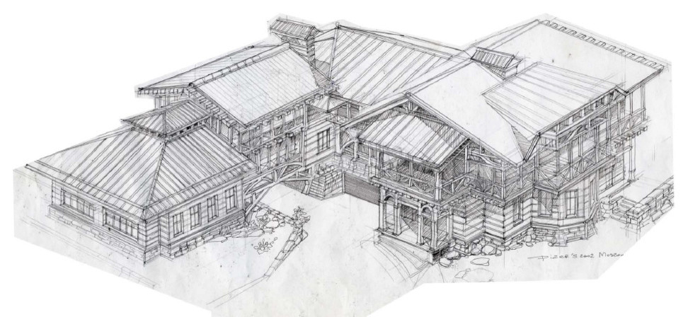 Эскизы - архитектура