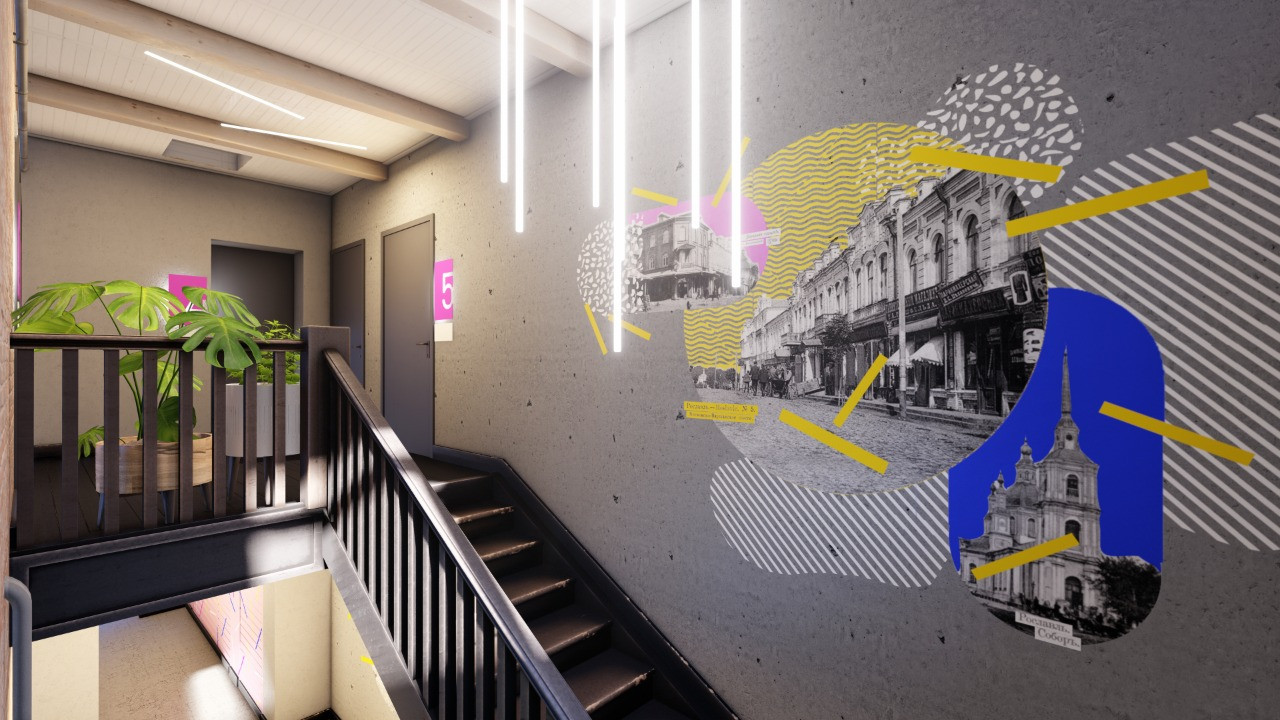 Дизайн общественного пространства, Рославль, Смоленская область