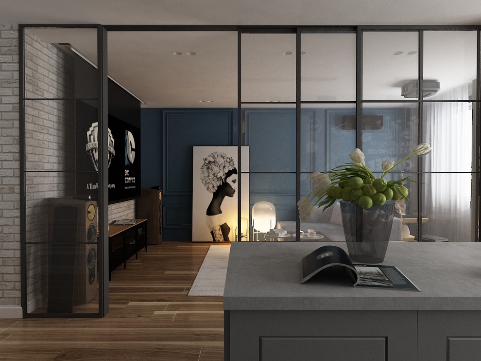 Обложка проекта: Апартаменты в ЖК "Калужский"