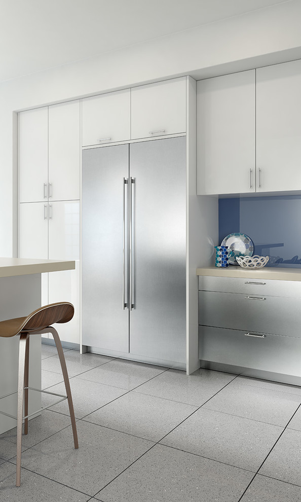 Интегрируемые холодильники в интерьере