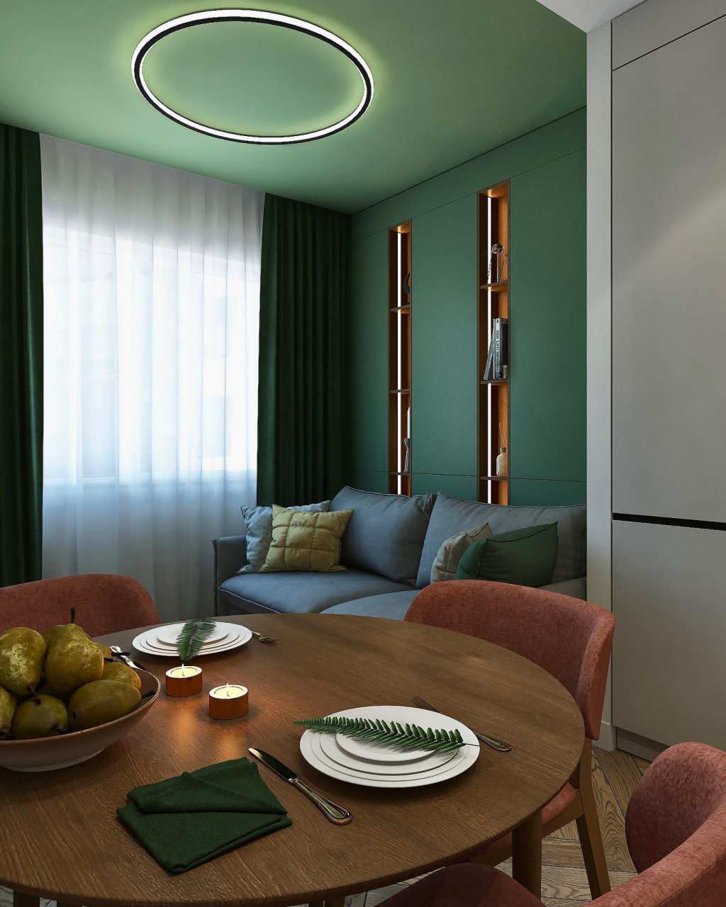 Обложка проекта: Дизайн-проект квартиры 44 м²