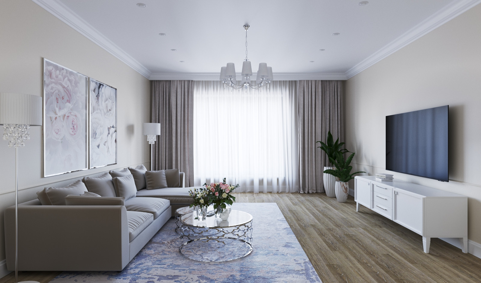 Обложка проекта: Гостиная