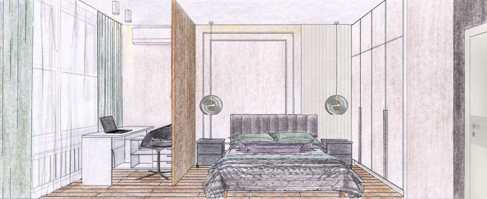 Спальня (ракурс 1)