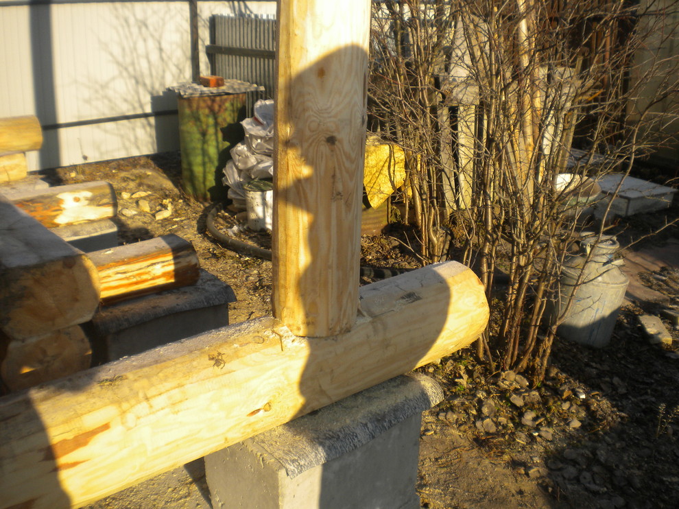 Баня из бревна