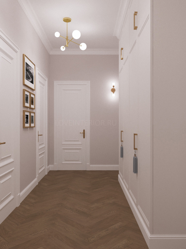 Квартира в доме, построенном в XIX веке в центре Москвы