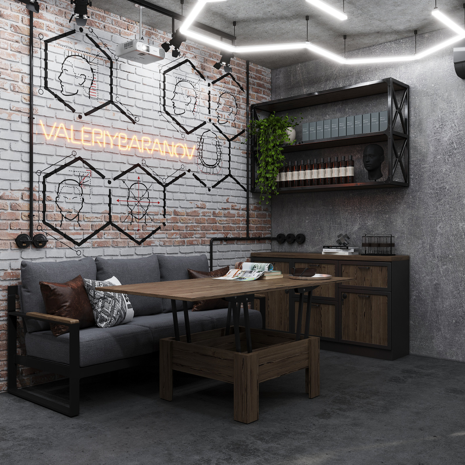 Дизайн барбершопа