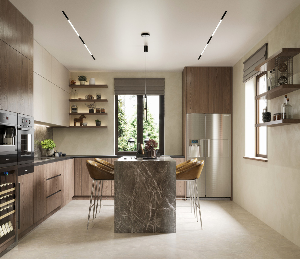 PRIVATE INTERIOR. HOUSE IN ODINTSOVO