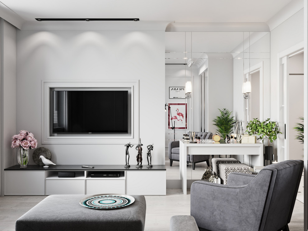 Контрастный белый