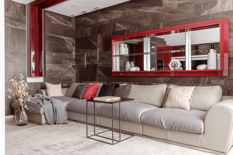 Лофт (фотографии кухни-гостиной)