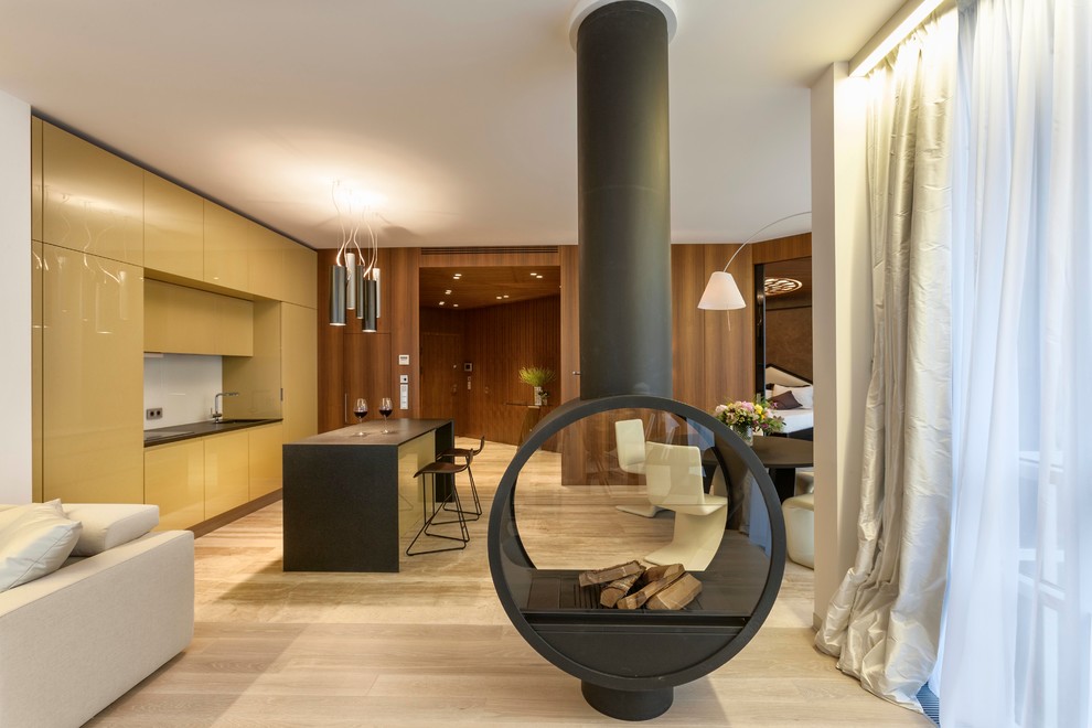 MK Cucine. Кухня в квартире 84 кв.м.