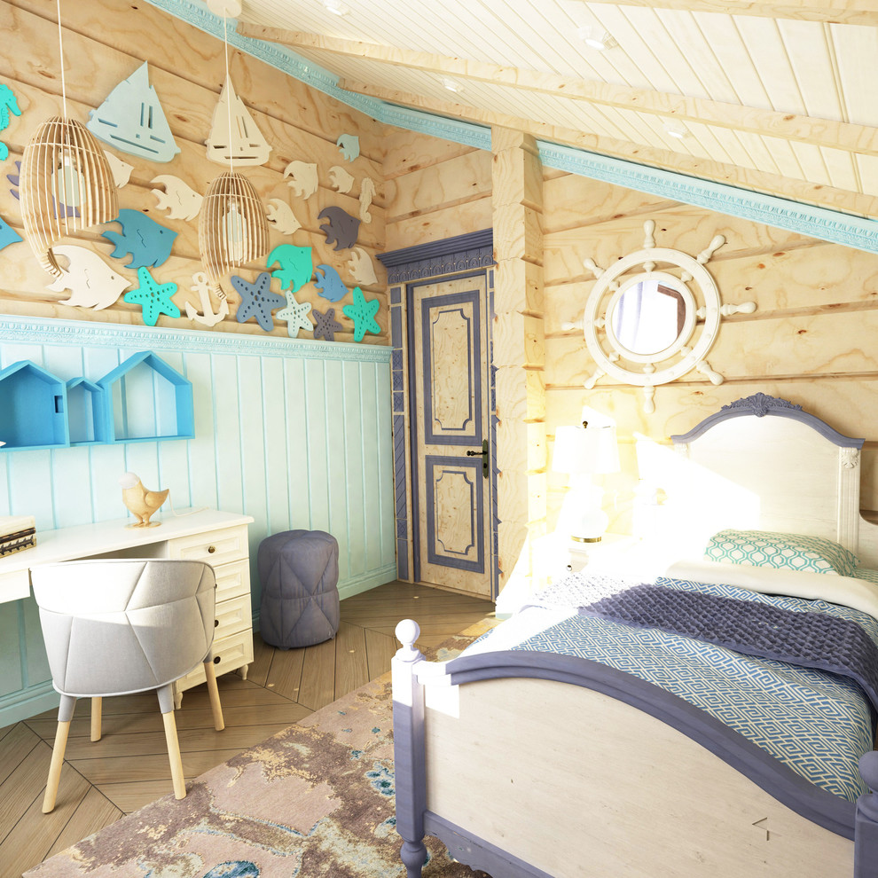 Интерьер загородного дома в стиле русско-европейское кантри