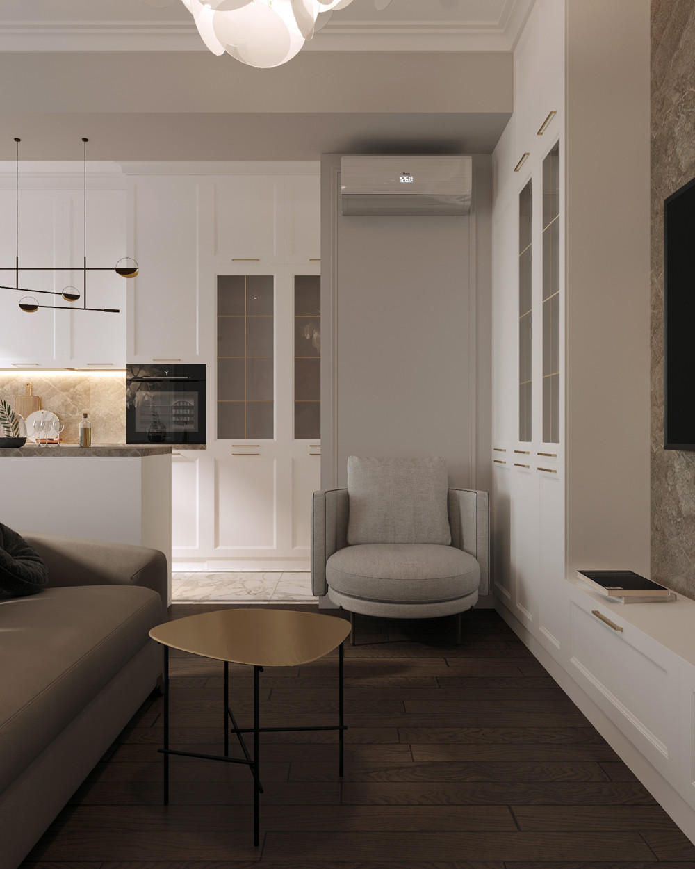 ДИЗАЙН ИНТЕРЬЕРА КВАРТИРЫ Г. МОСКВА, КУТУЗОВСКИЙ ПРОСПЕКТ, Д. 23