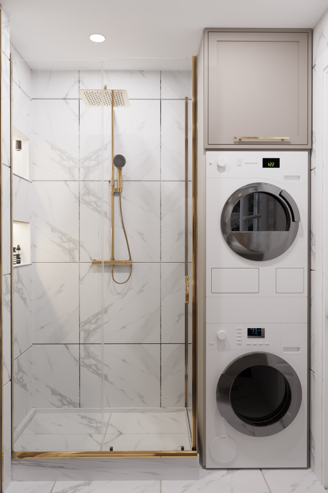 Обложка проекта: Ванная в ЖК Каширка Лайк by KONDAKOVA.DESIGN