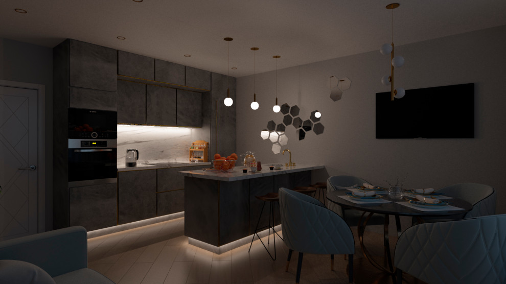 Обложка проекта: Дизайн кухни