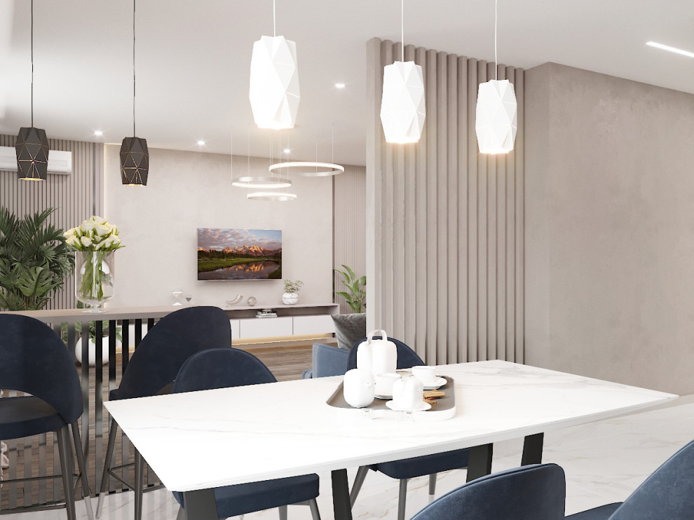 Обложка проекта: Трехкомнатная квартира в ЖК "Лимонарий"