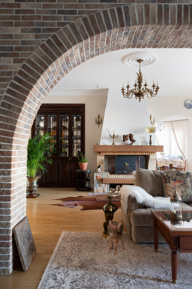 Гостиная с аркой