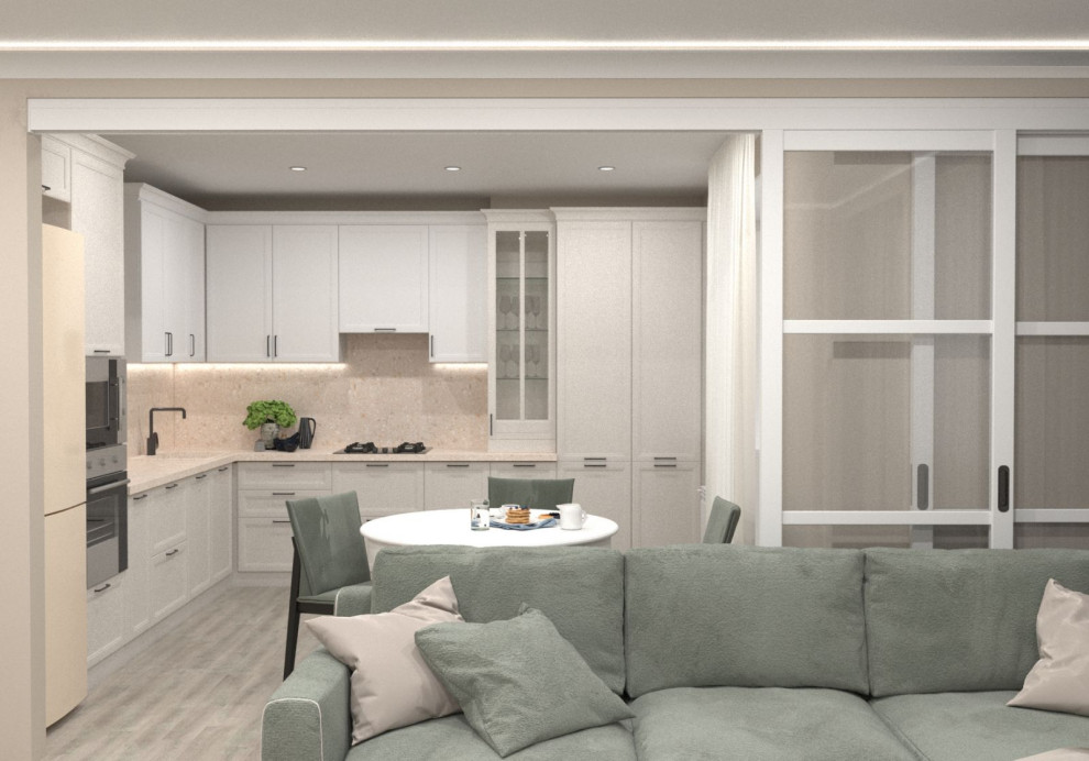 Обложка проекта: Квартира для любителей лаванды и мяты.