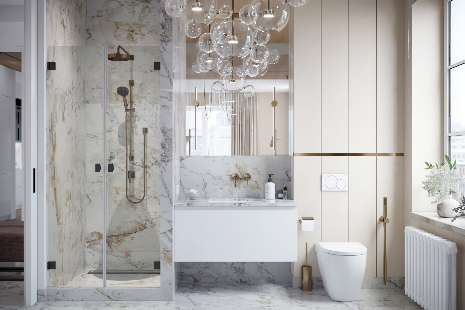 Обложка проекта: Квартира в стиле Japandi