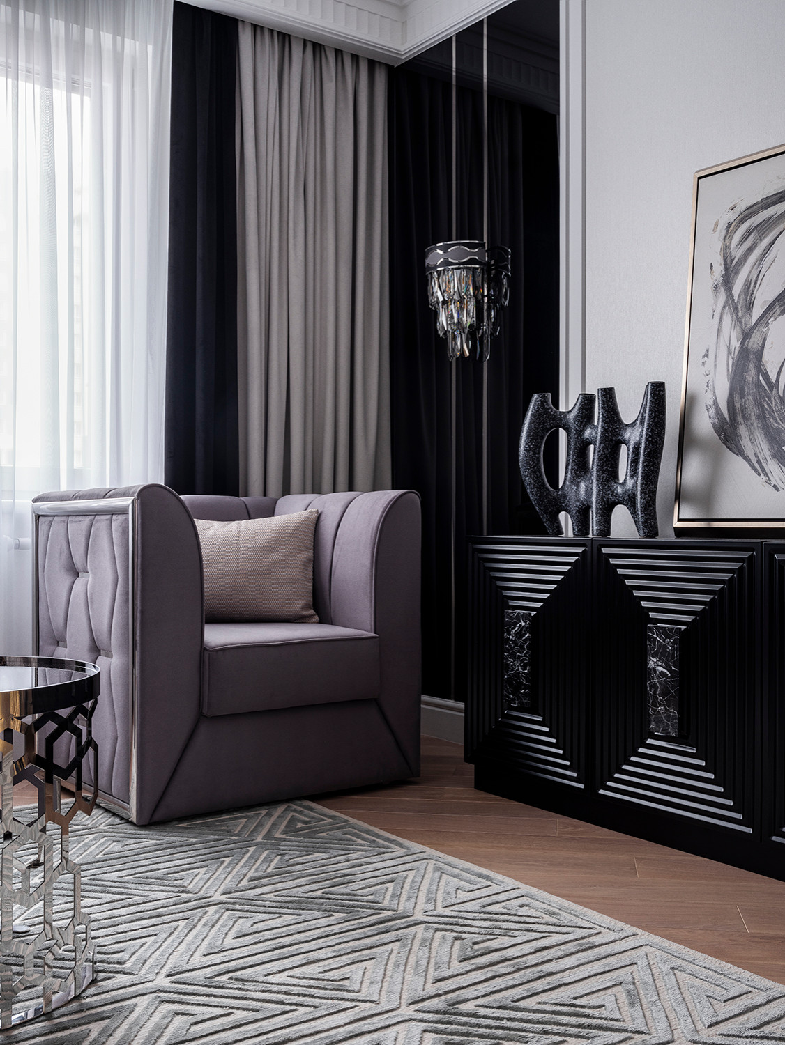 ЖК Лобачевский, гостевая спальня