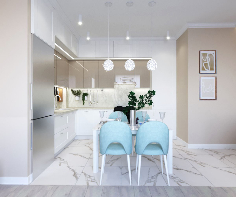 Обложка проекта: Квартира в современном стиле ЖК "Мичурин"