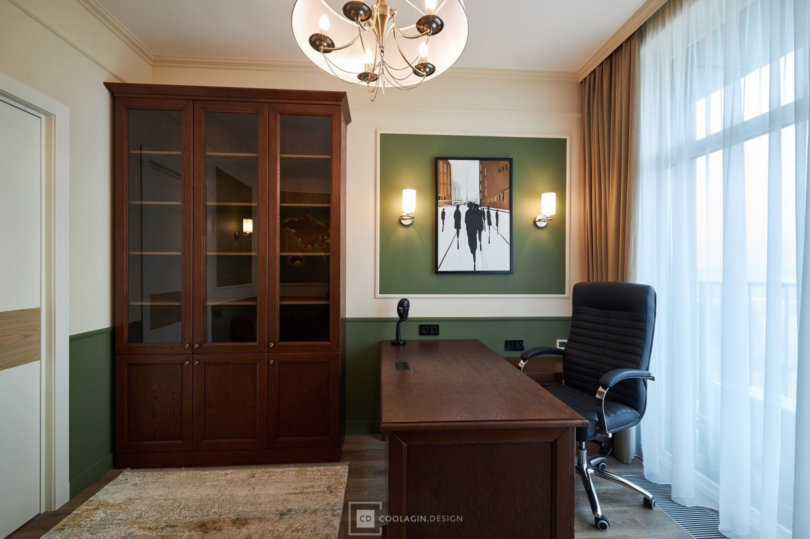 Современный интерьер с элементами советского шика