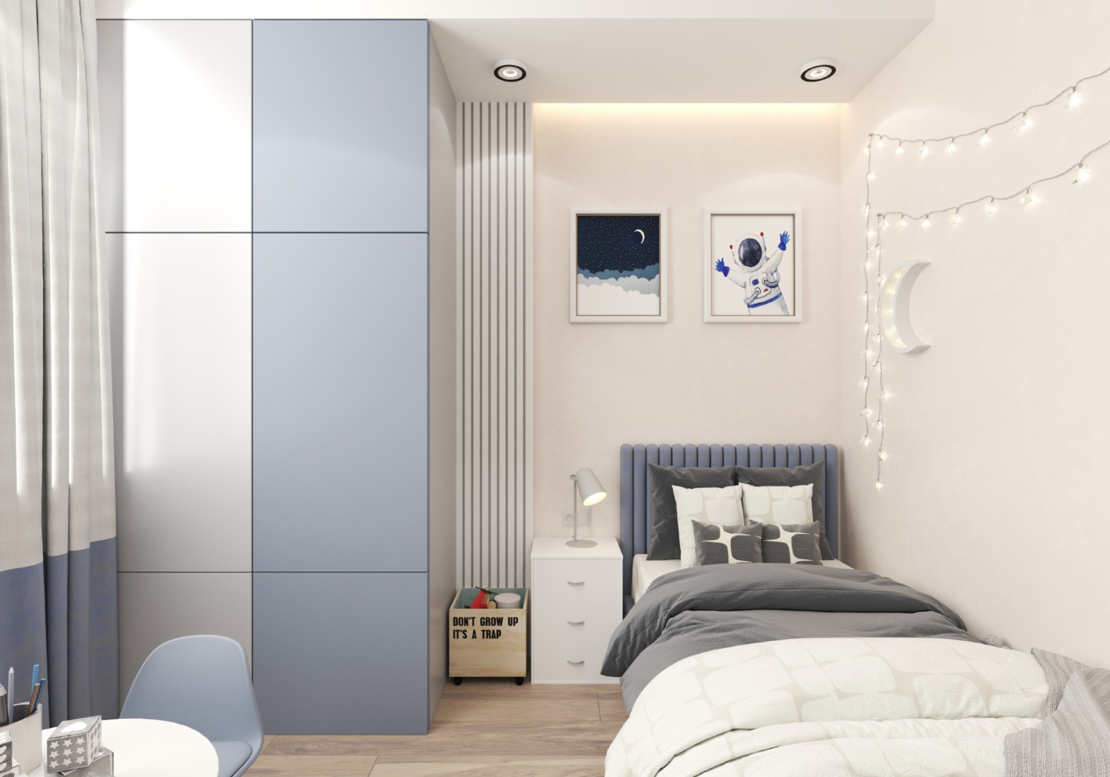 № 54 ДИЗАЙН КВАРТИРЫ 59.3 КВ.М