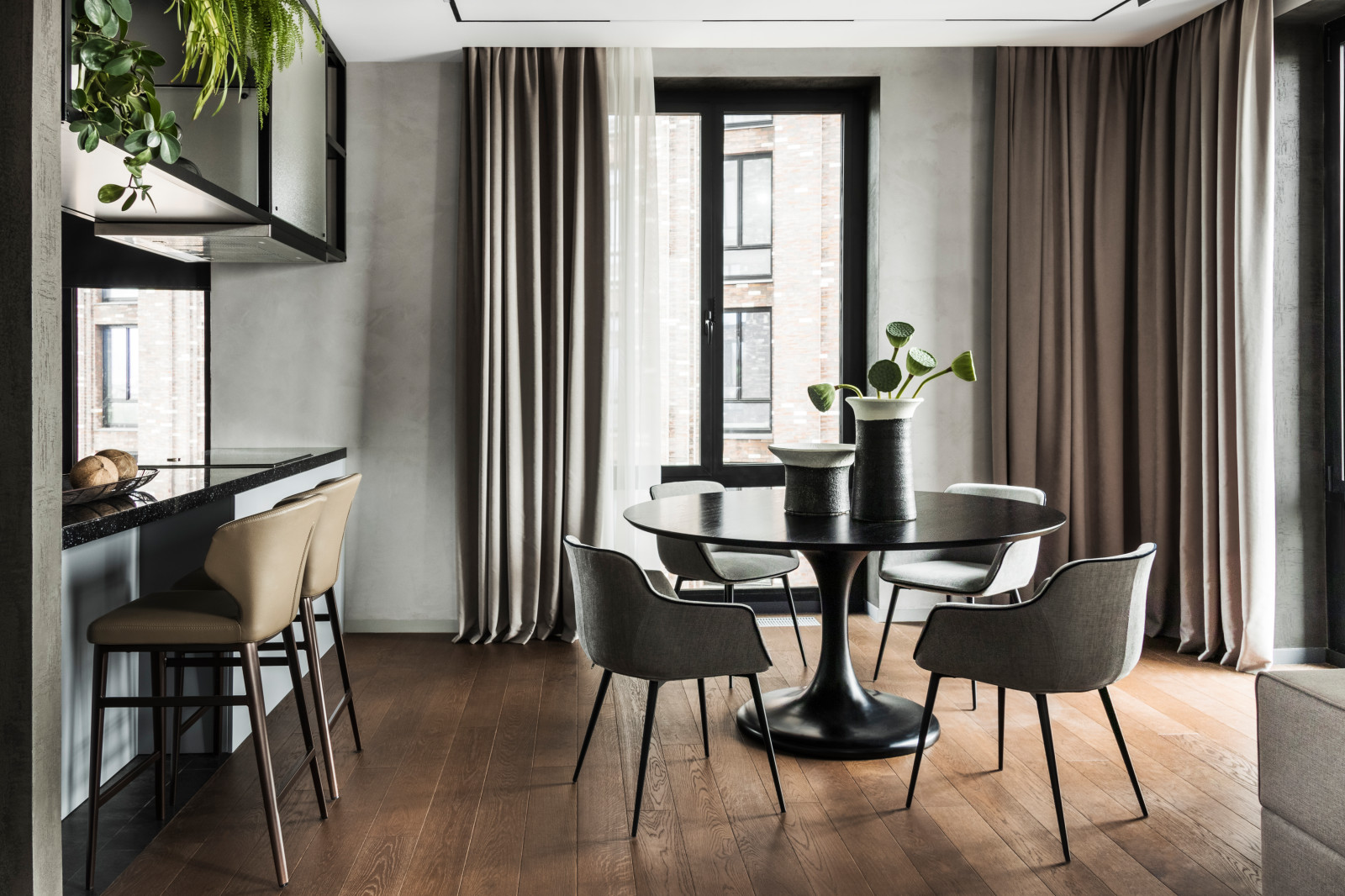 ЖК Пресня Сити. Фотосессия интерьера для студии "Точка дизайна"