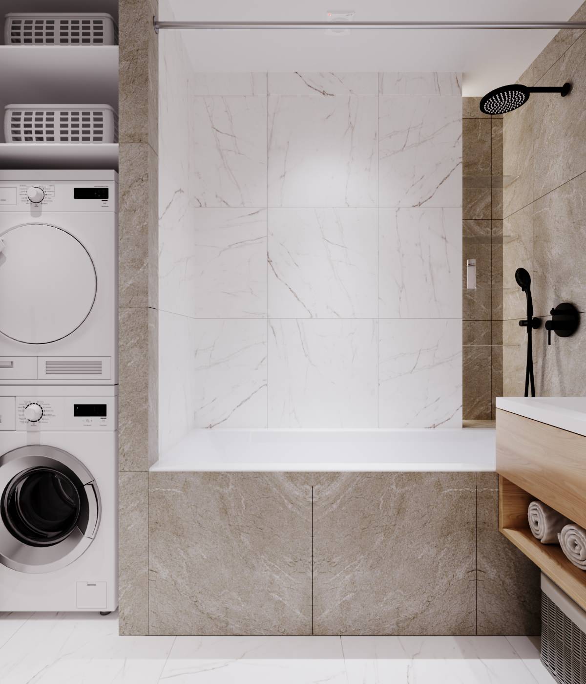 Минимализм в квартире на Басаргина