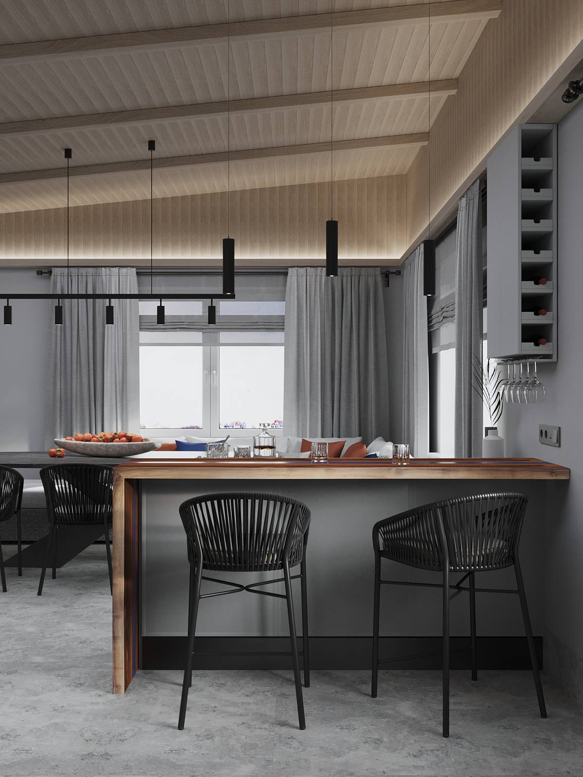 Обложка проекта: Комната отдыха в сауне