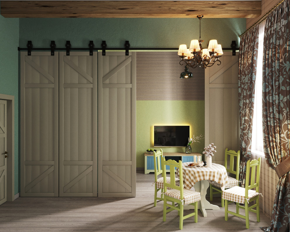 Интерьер квартиры в стиле кантри