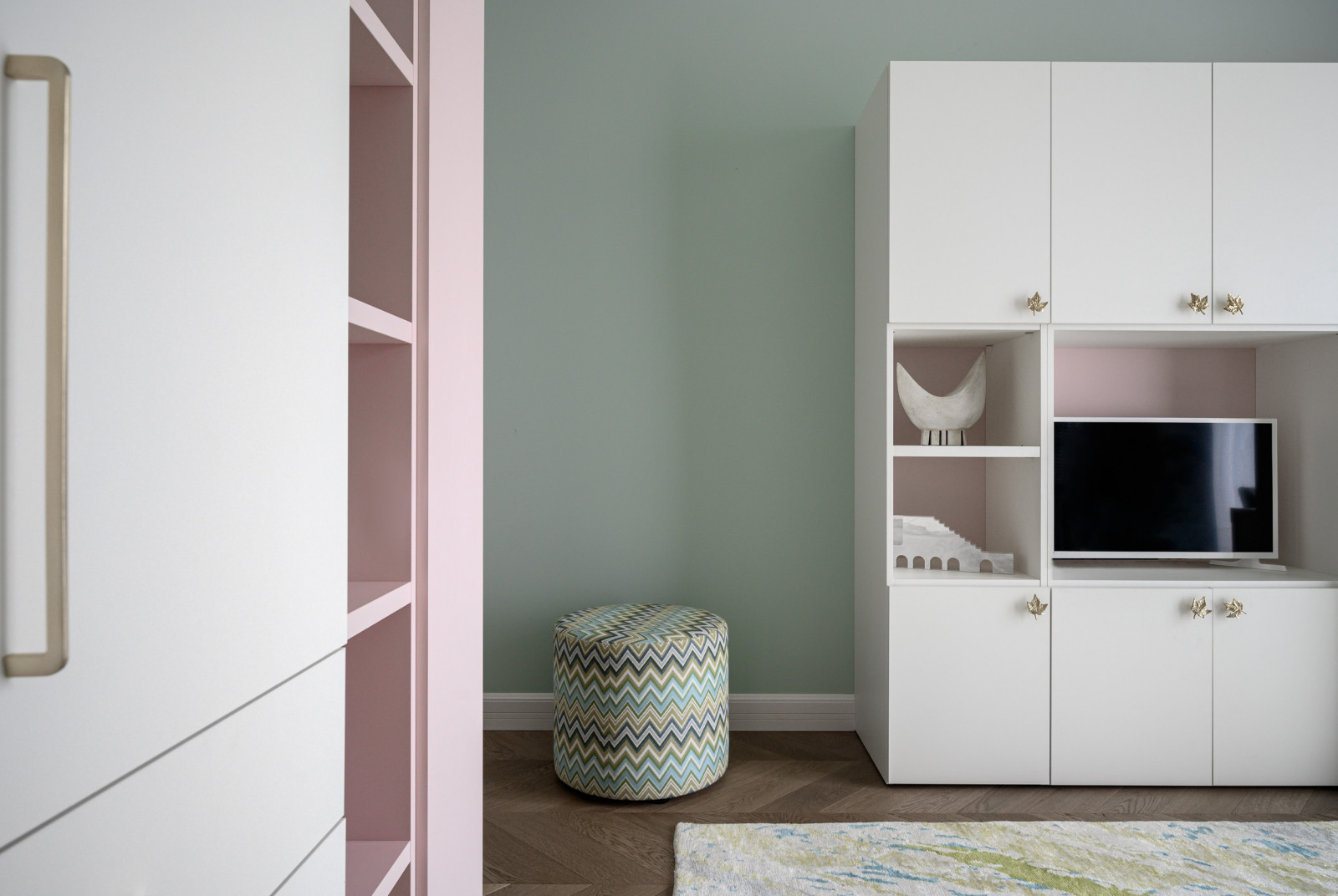 Фотосъемка реализованного дизайн-проекта в ЖК «САДОВЫЕ КВАРТАЛЫ»