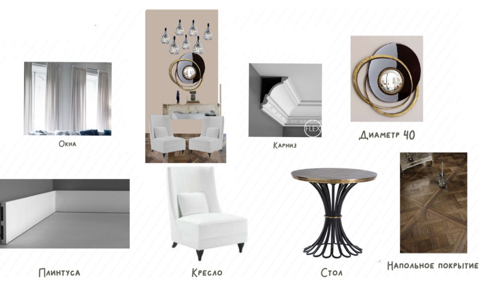 Фото предметов мебели для скетча