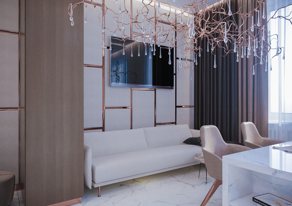 Room_012_интерьер квартиры "Москва, ул. Новый Арбат, 30/9"