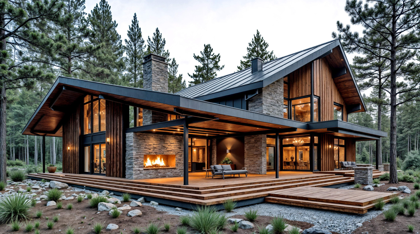 Обложка проекта: Pine villa