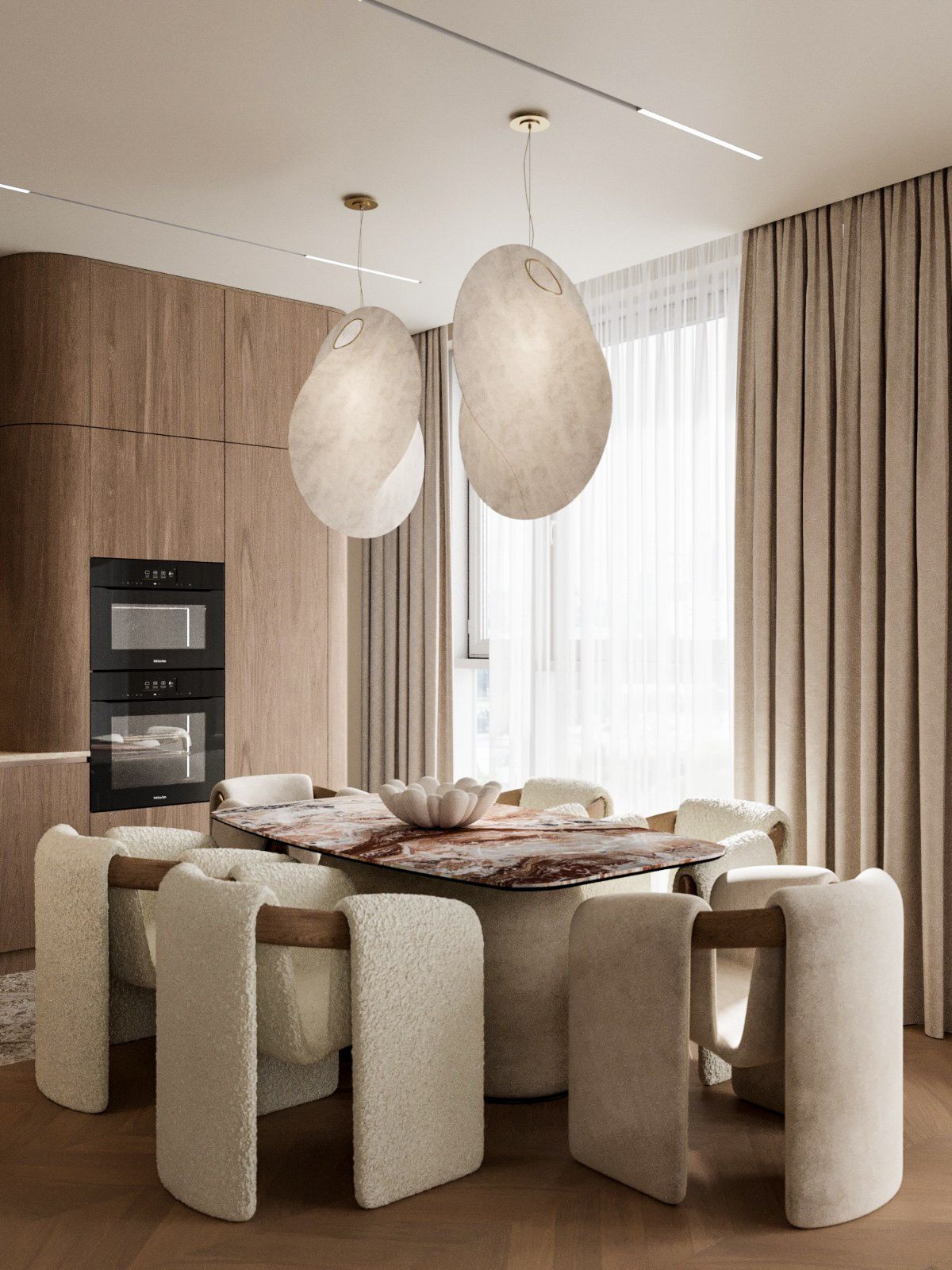 Скандинавская нежность для семьи с младенцем