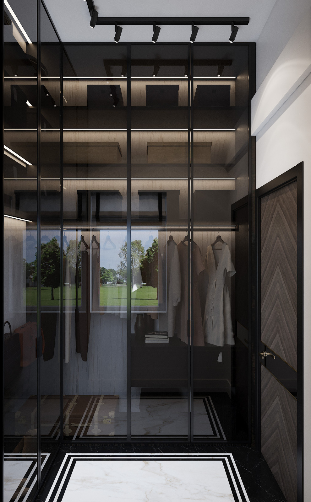 Фахверковый дом на 300 м2, в стиле ар-деко