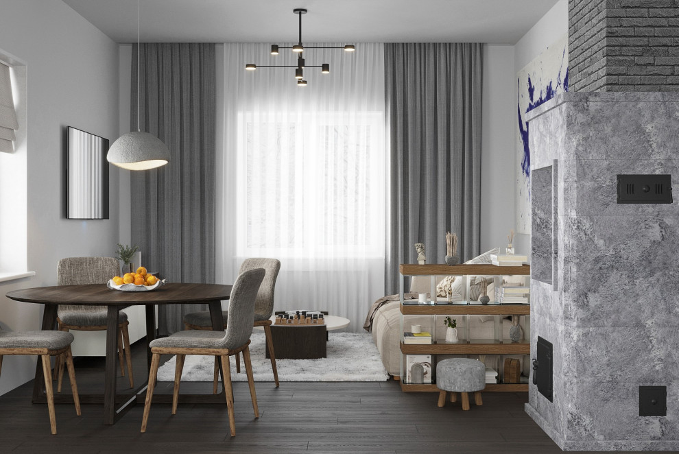 3d-визуализация гостиной