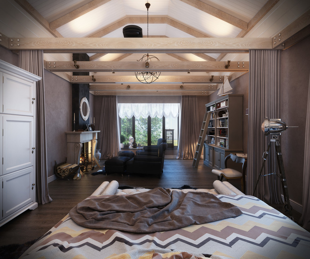 Обложка проекта: Спальня в загородном доме