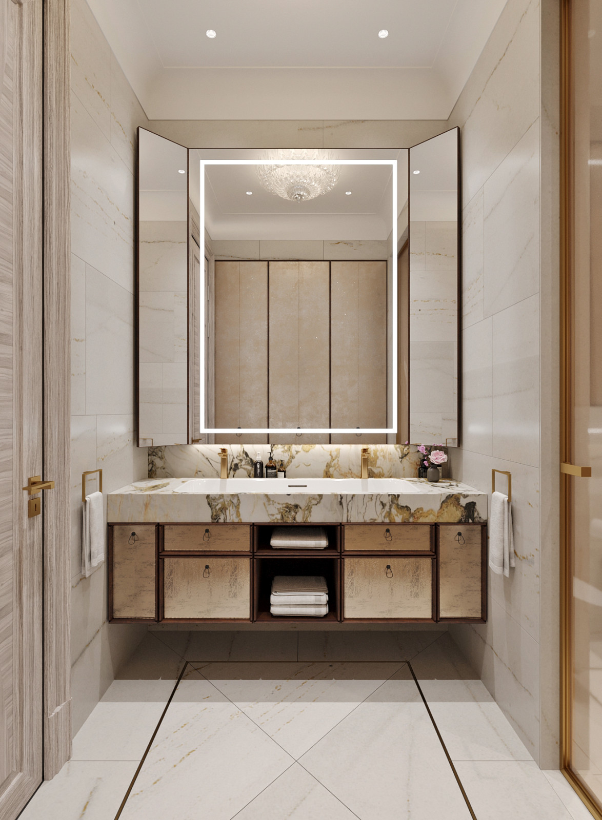 проект квартиры 250м2