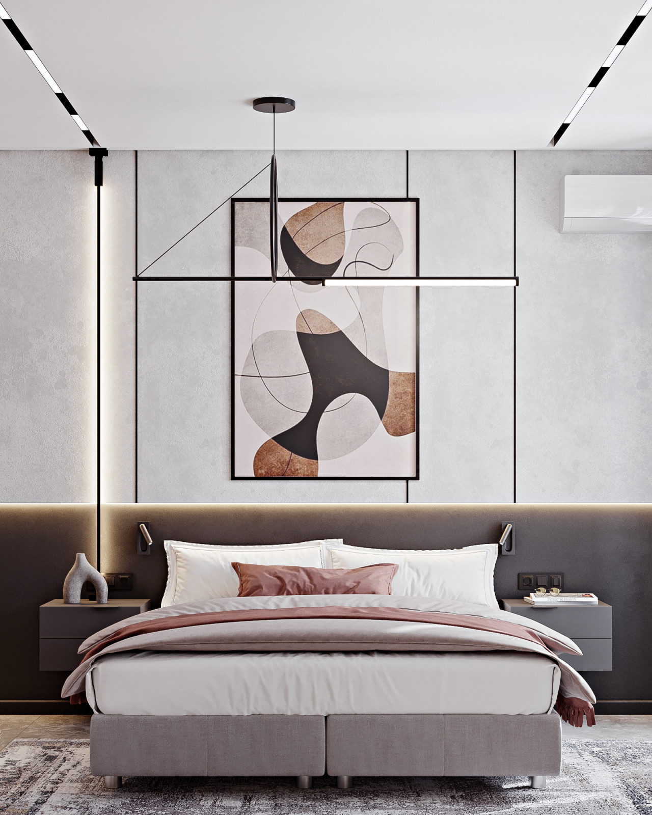 Обложка проекта: КП Первозванный 1,  спальня (вариант 2)