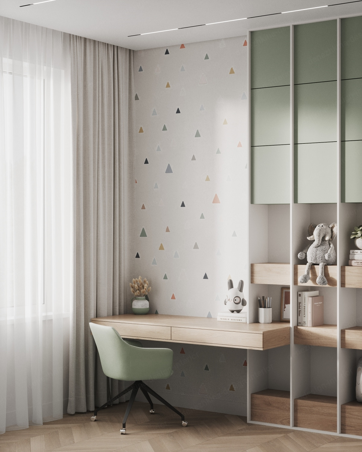 Дизайн проект 3 комнатной квартиры — ЖК Скандинавия