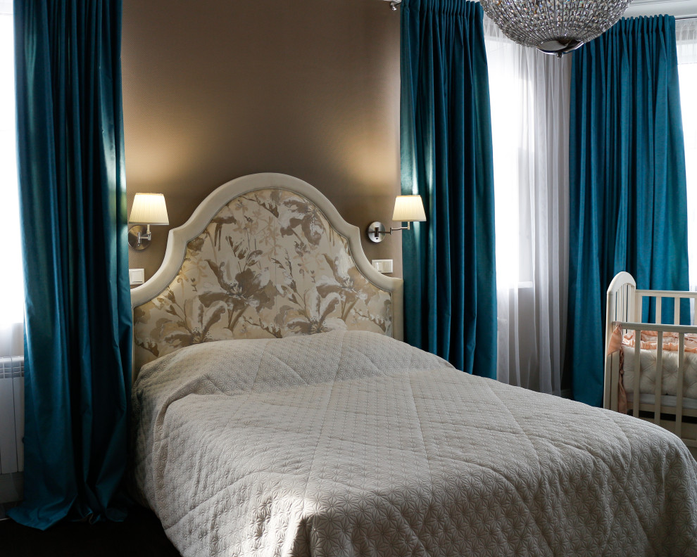 Интерьер двухэтажного дома в пригороде